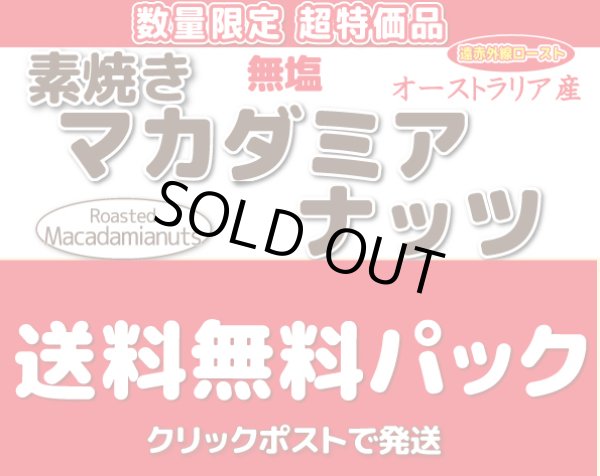 画像1: 送料無料　【無添加・無塩】素焼きマカダミアナッツ (1)